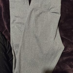Gray Kids Leggings